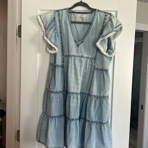 Denim dress, THML, Size L